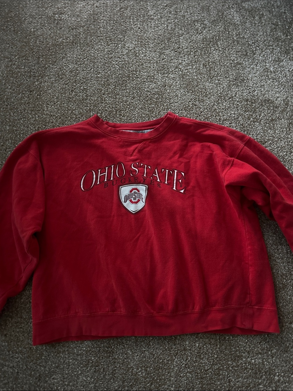 Red Crewneck Sweater